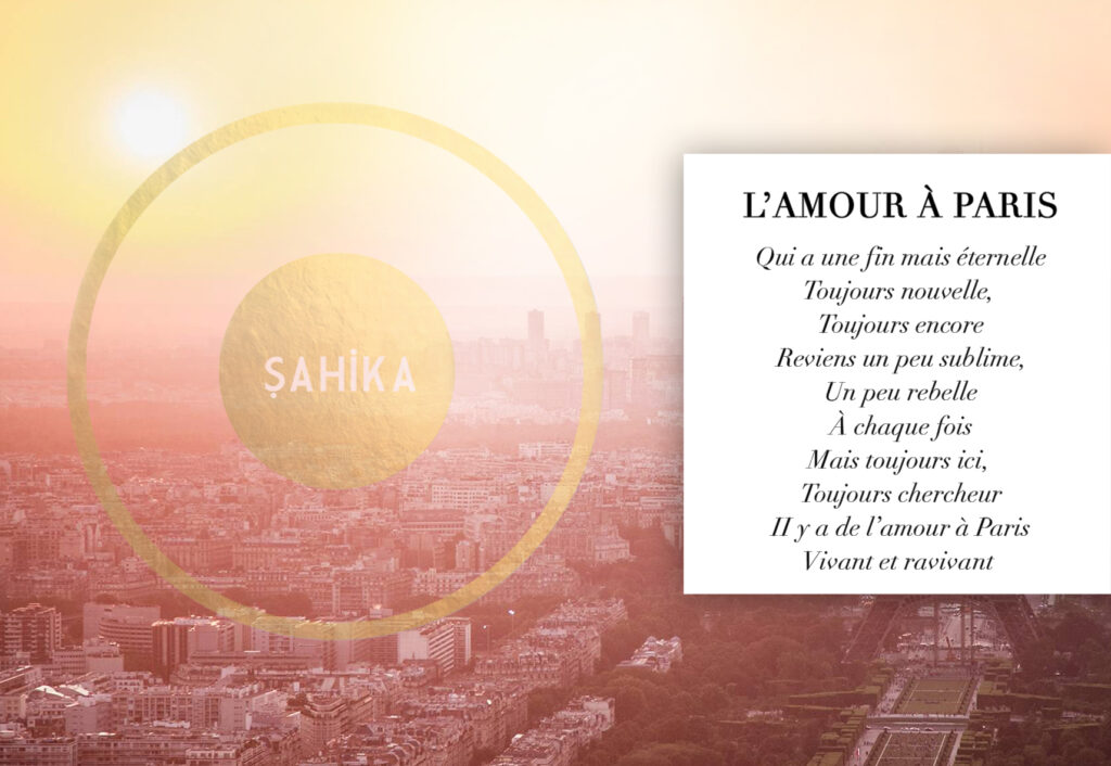 L'amour a Paris Poesie